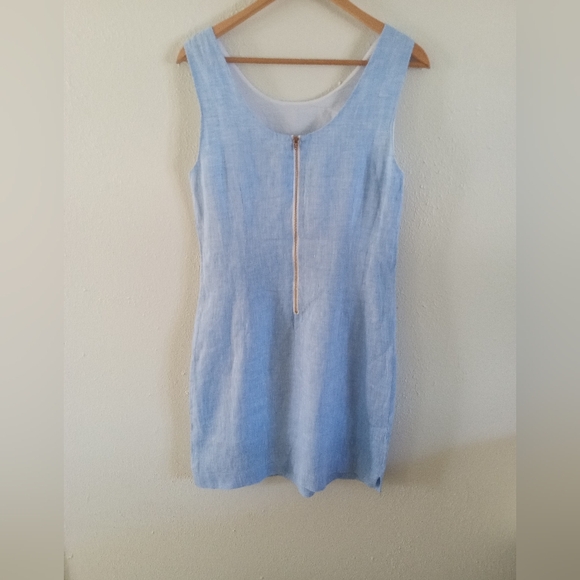 HIHO  Ginnie 100% Linen Chambray Island Resort Dress | S - Picture 8 of 10